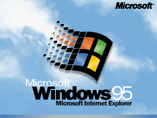 windows 95 wallpaper. 95 and NT4 bootscreen/logo