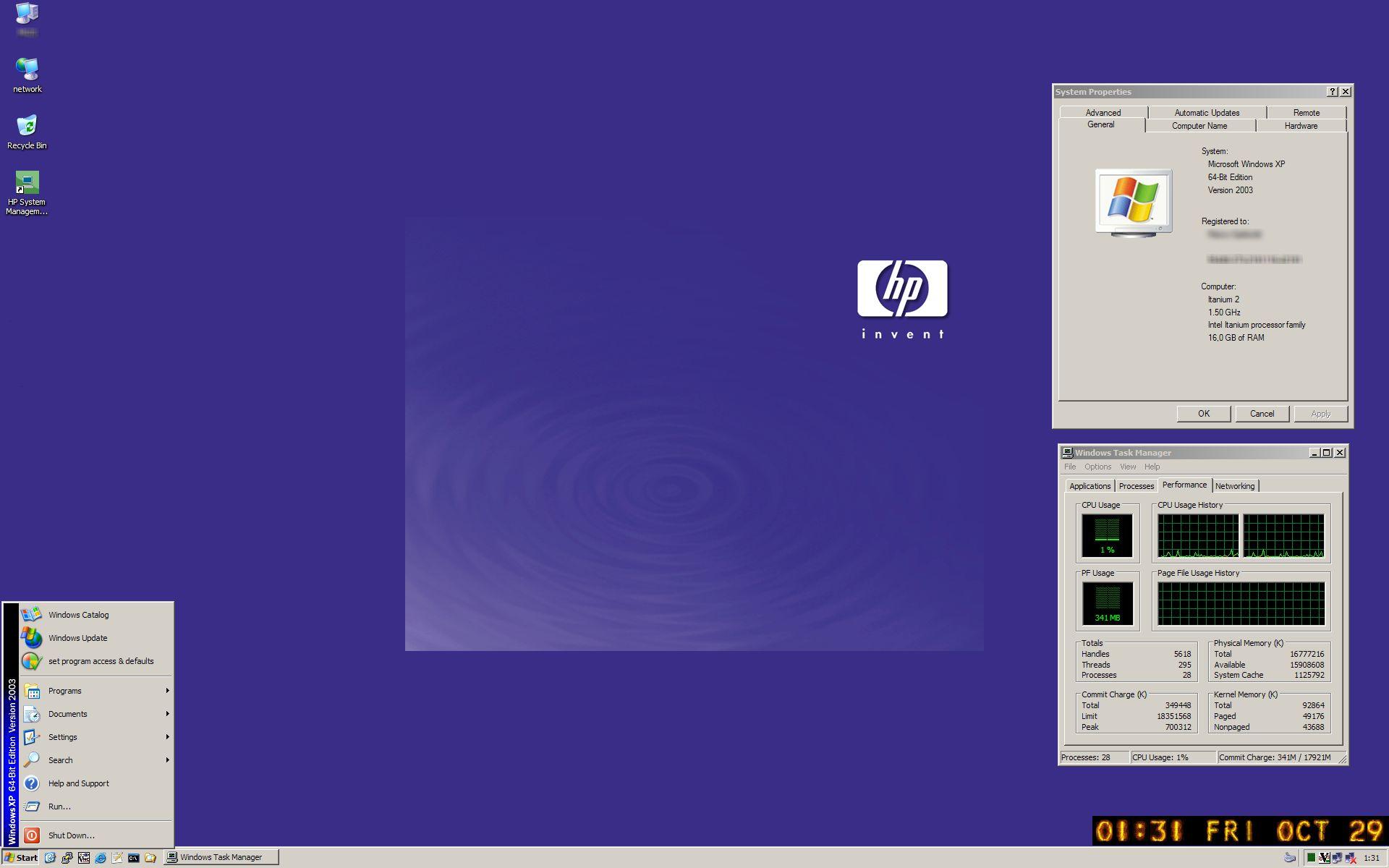 HP ZX6000 (Itanium Workstation) - BetaArchive