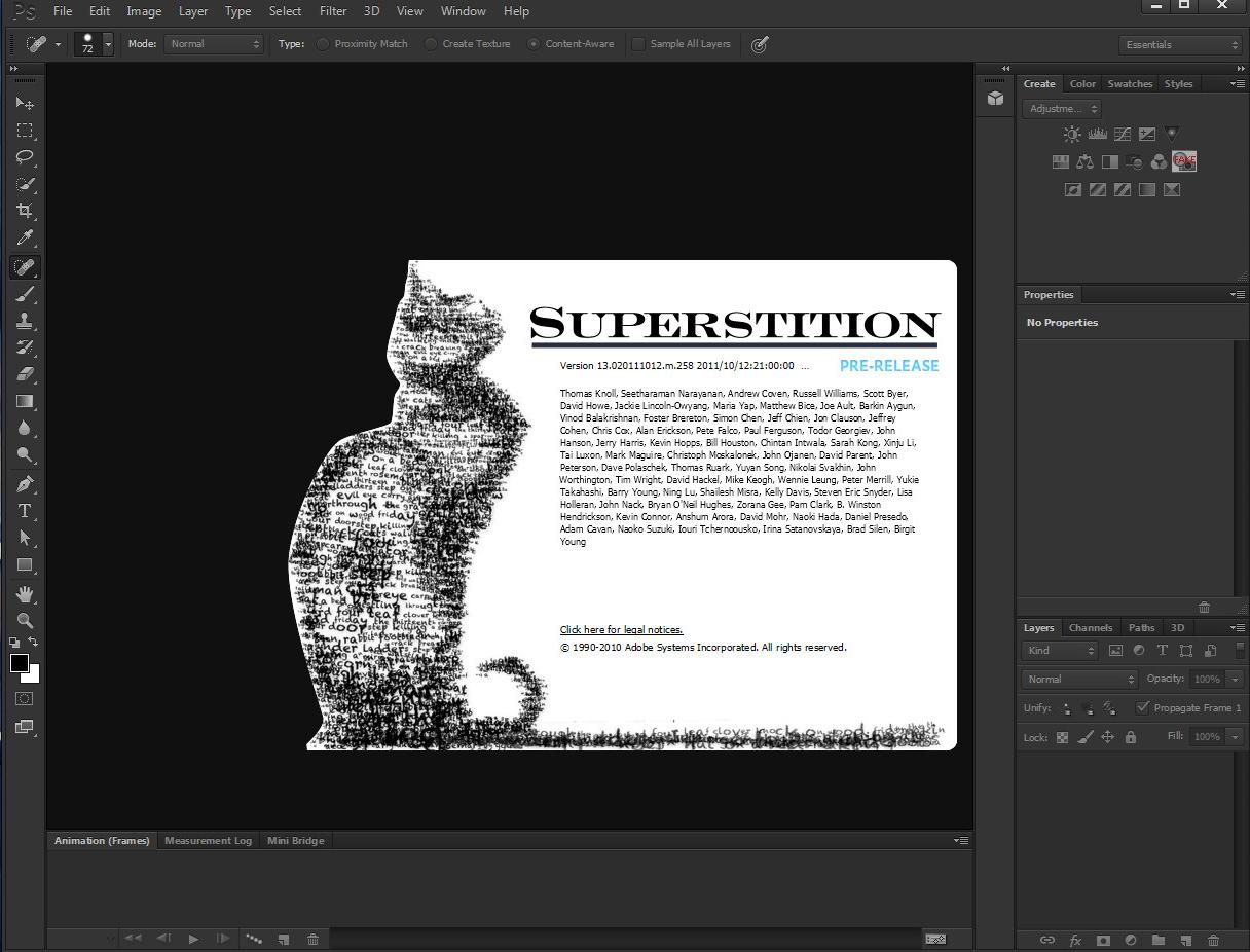 Leak: Photoshop CS6 Pre-Release - BetaArchive