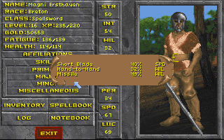 Early TES: Daggerfall demo - BetaArchive