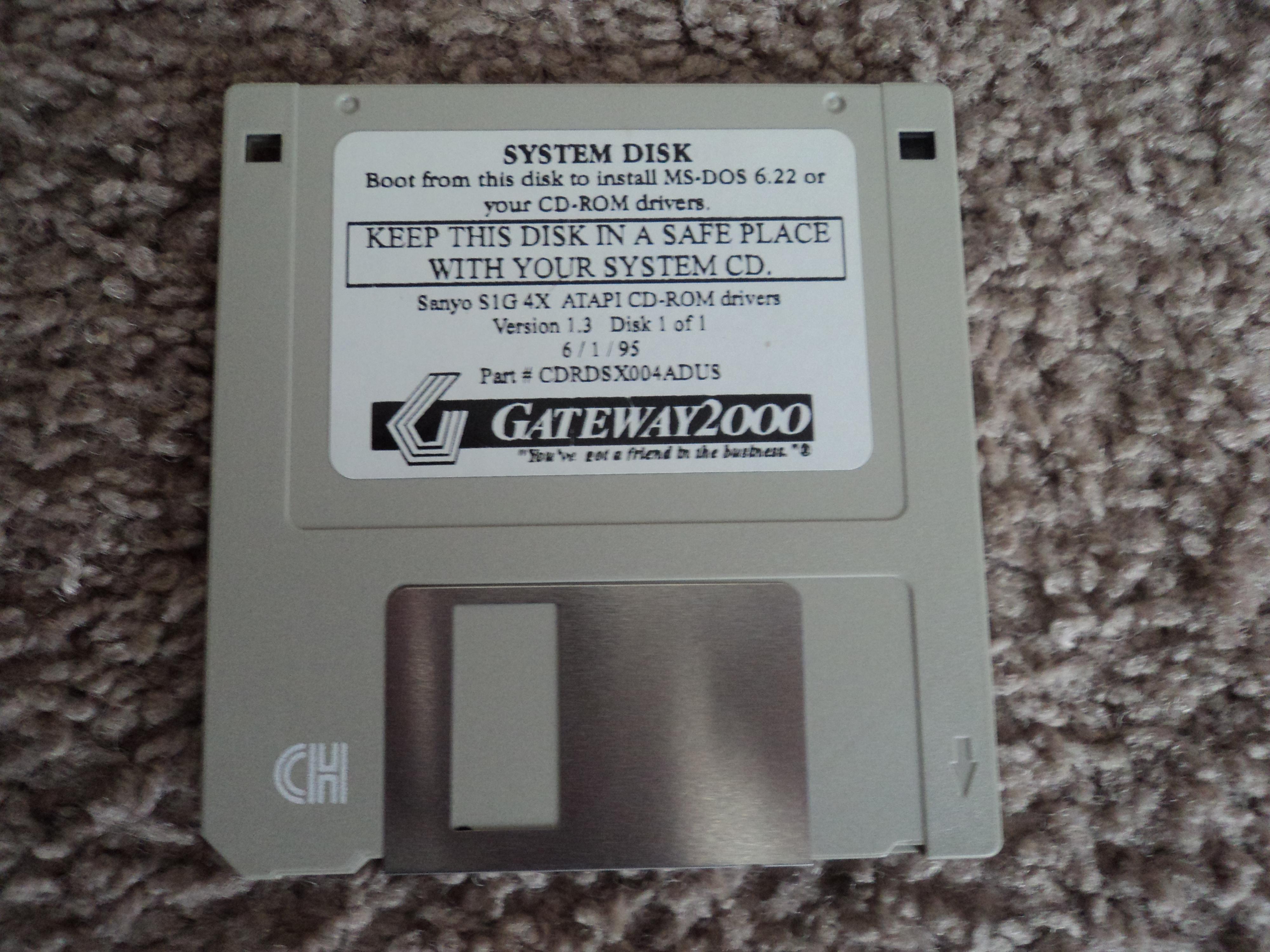 Ms-dos 6.22 Cd Rom Driver.img