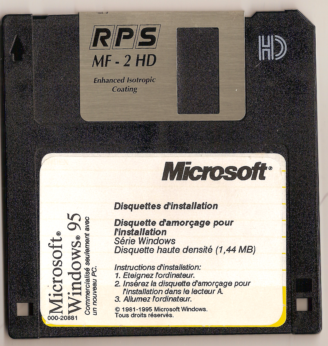 disquette boot windows 95