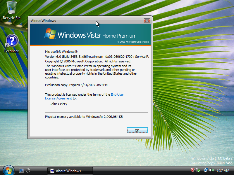 Windows Vista 스타터에서 에어로를 활성화하는 방법