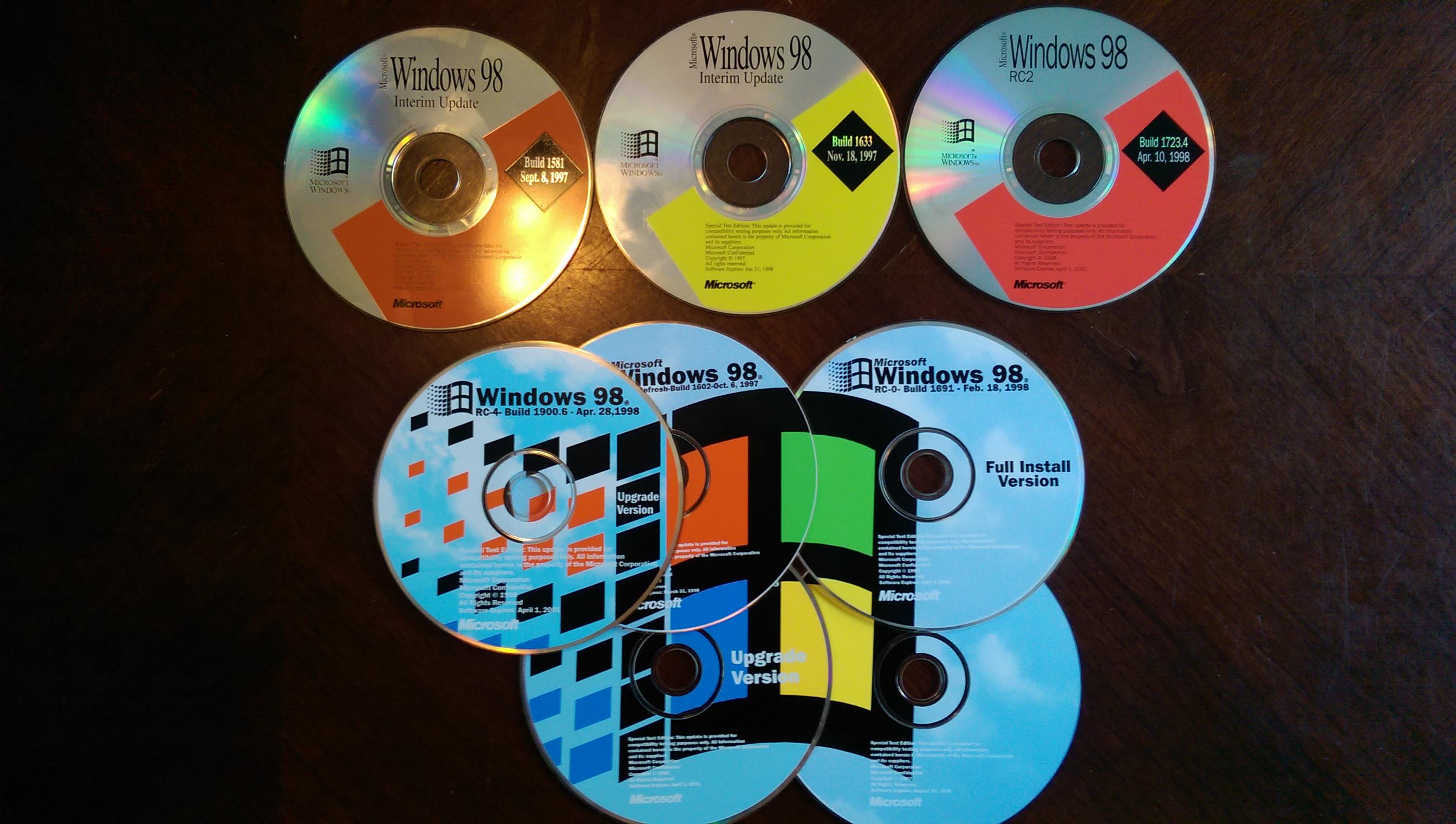 Coming Soon) Windows 95 Build 420, 98 build 1633, and more - Page 