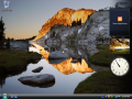 Desktop with Sidebar in build 5758