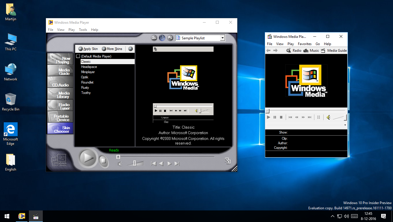 windows media player for windows 10 pro n