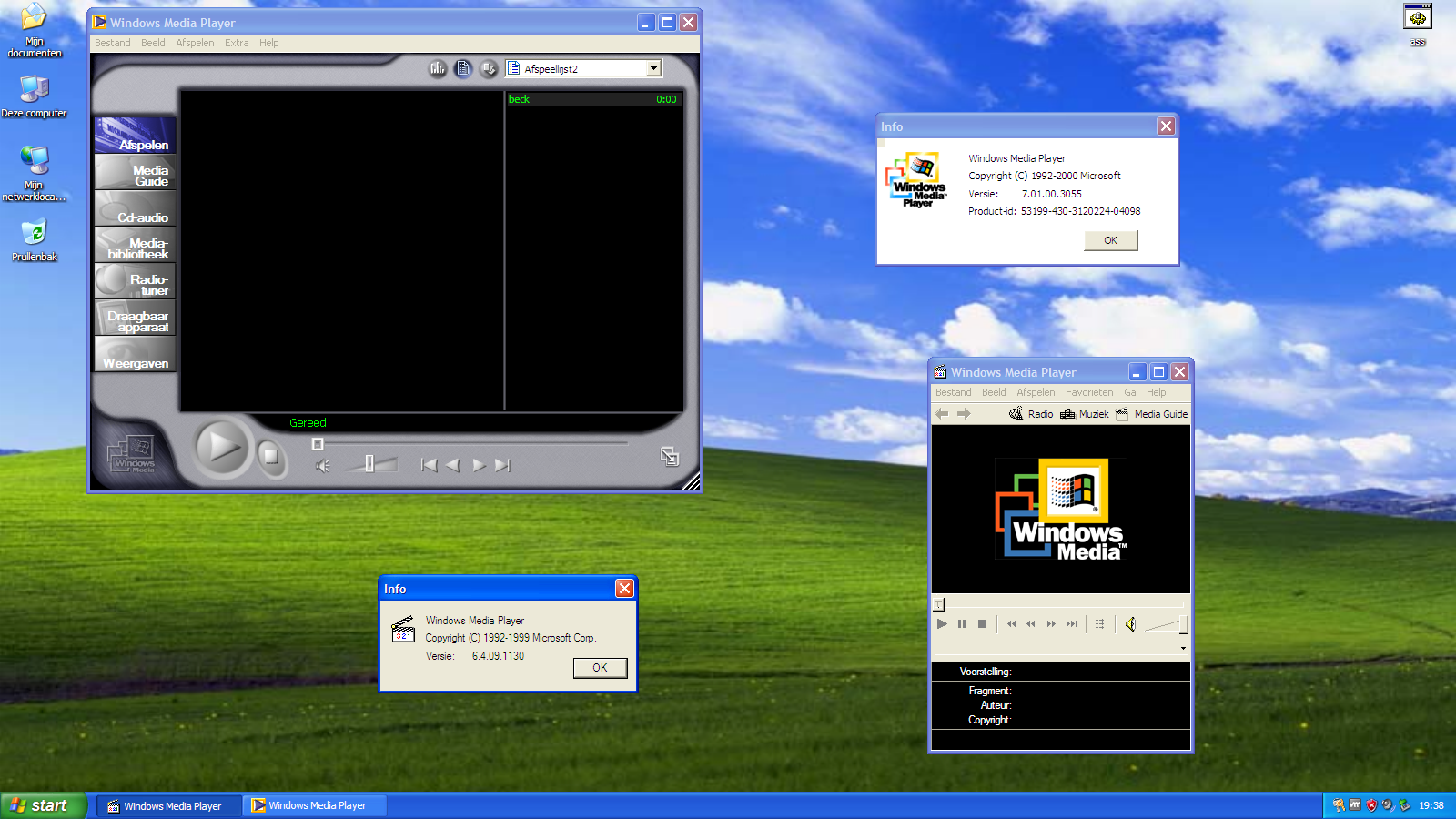 how to use media player on xp