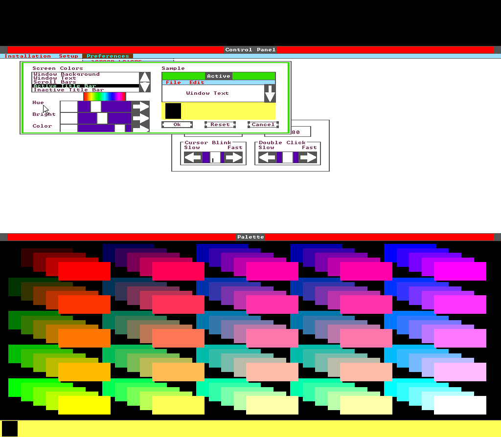 8 Разрядный цвет в играх. 16,Bnyfz wdtnjdfz c[TVF. Цвета dos. Win 96 256 Colors.