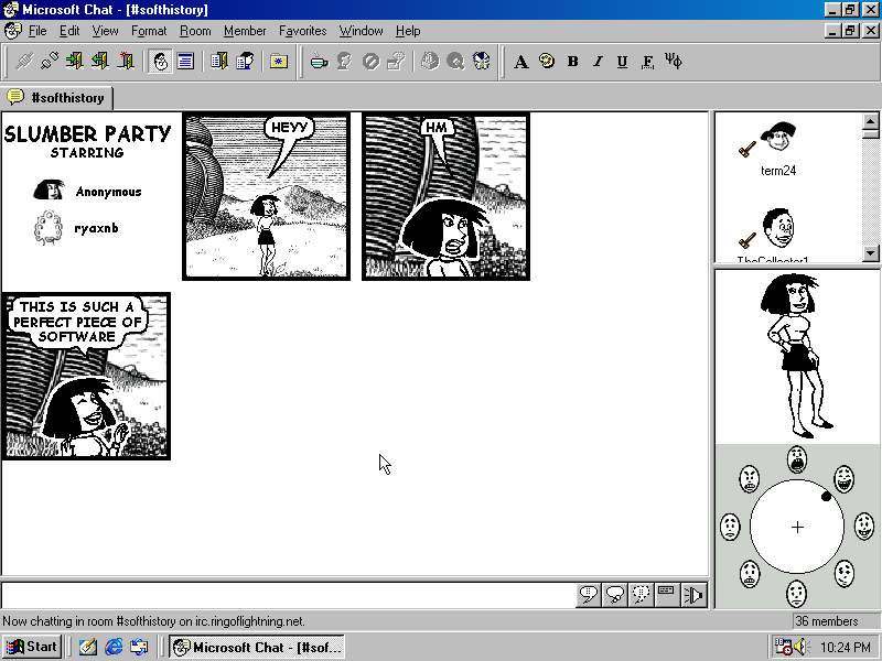 Comic chat microsoft Microsoft Comic