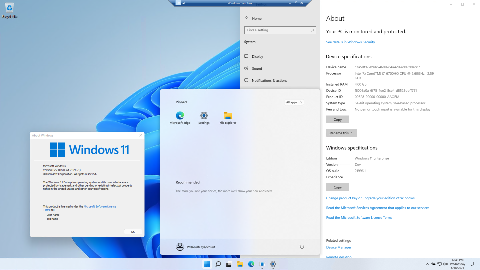 Windows 11 build 21996. Intel Core для Windows 11. Consumer Edition или Business Edition Windows 11. Windows 11 build 21996 секретныйе обои.