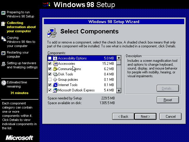 File:Windows 98 Build 1619 Beta 2.1 Setup 10.png