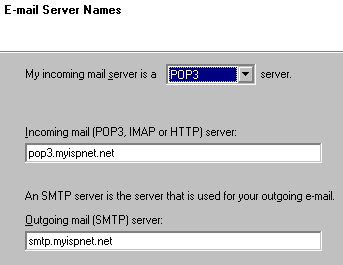 [GRAPHIC: E-mail Server Names]