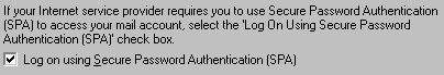 [GRAPHIC: Secure Password Authentication]