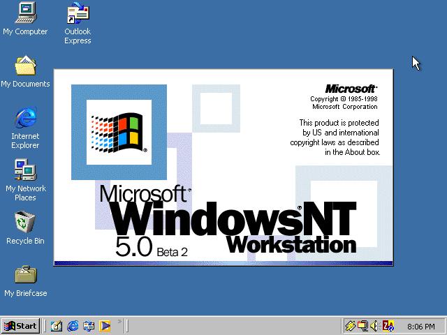 File:NT 5 Build 1902 (5.00.1902) Beta 2 Workstation NT5DESKTOP.jpg