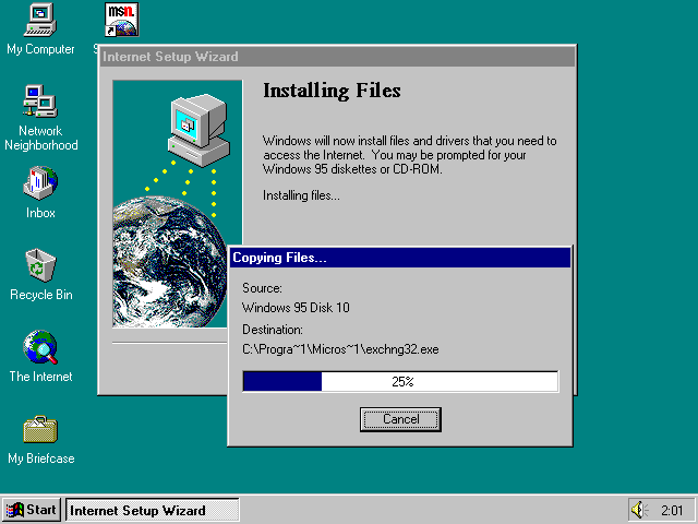 File:Windows 95 Build 950A OSR1.5 on 31 floppies Setup31.png