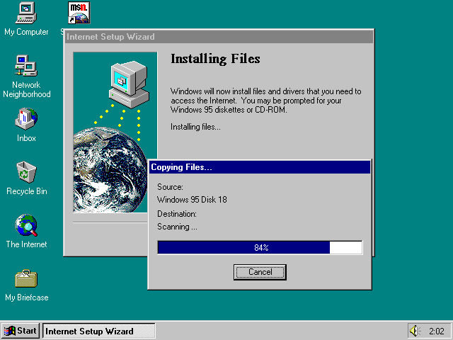 File:Windows 95 Build 950A OSR1.5 on 31 floppies Setup33.png
