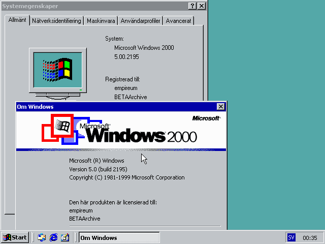 File:Windows 2000 Build 2195 Pro - Swedish Parallels Picture 36.png