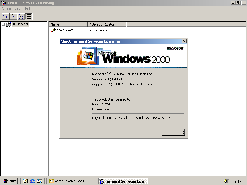 File:Windows 2000 Build 2167 Advanced Server Setup101.png