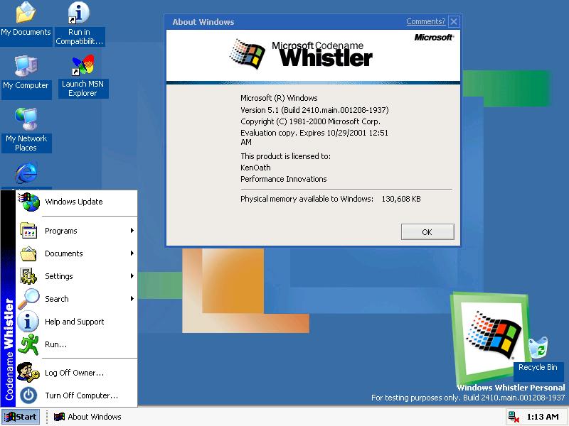 File:Windows Whistler 2410 Personal 2410PerClassicMenu.jpg