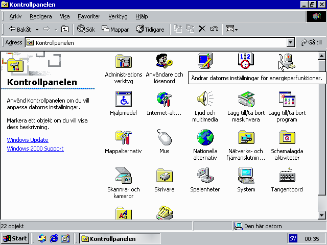 File:Windows 2000 Build 2195 Pro - Swedish Parallels Picture 35.png