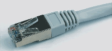 [GRAPHIC: Cable with RJ45 connector]