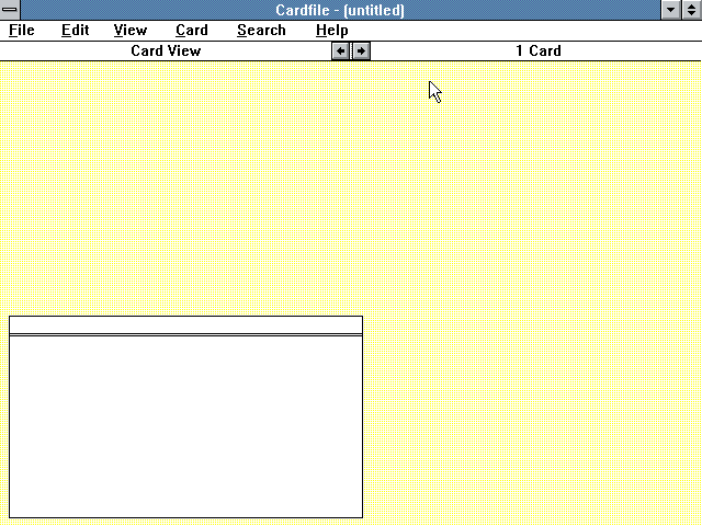 File:Windows NT 10-1991 - 31 - Cardfile.png