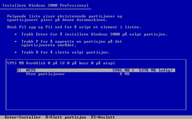 File:Windows 2000 Build 2195 Pro - Norwegian Parallels Picture 4.png