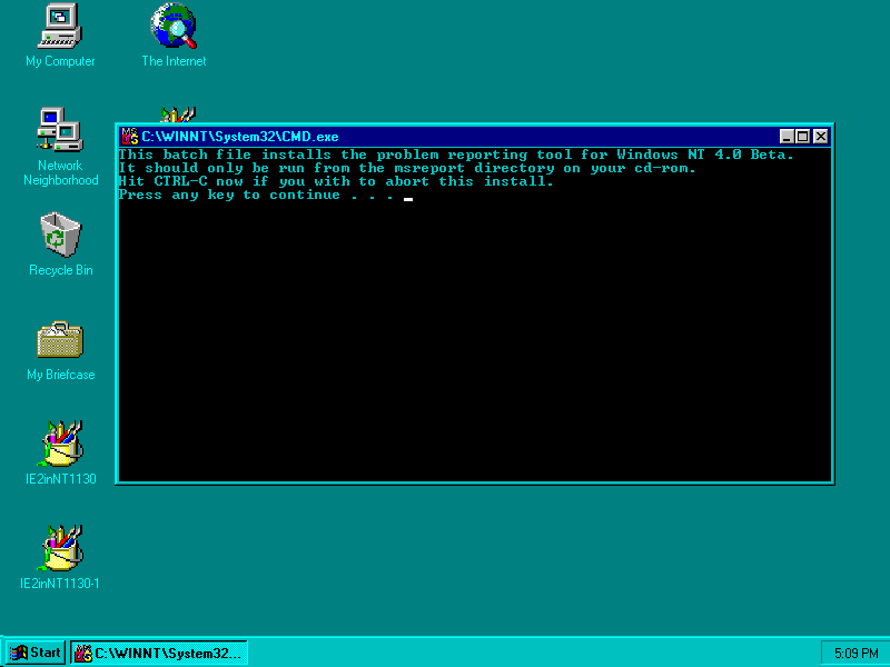 File:NT 4 Build 1130 Server ErrorReport.png