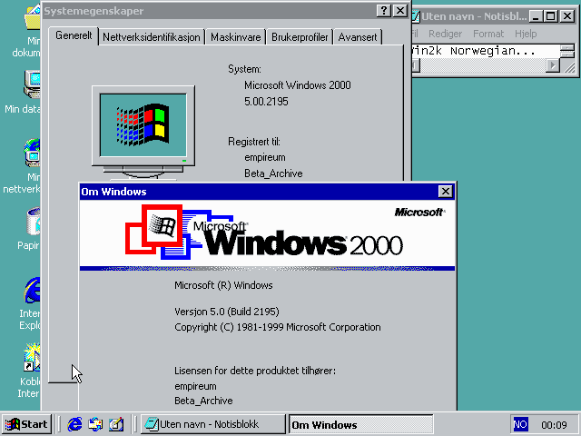 File:Windows 2000 Build 2195 Pro - Norwegian Parallels Picture 29.png