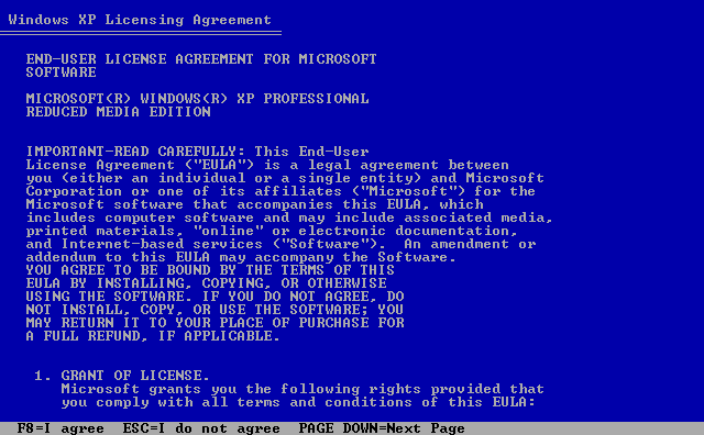 File:Windows XP Pro - Reduced Media Edition SP2 Setup01.png