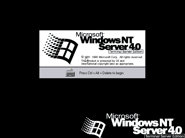 File:NT 4 Build 1381 Terminal Server Edition SP3 tselogon.png