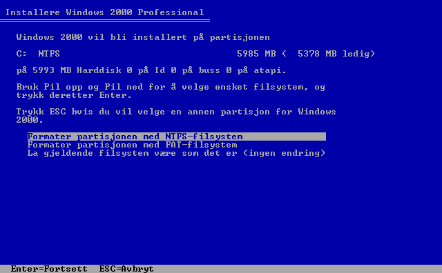 File:Windows 2000 Build 2195 Pro - Norwegian Parallels Picture 5.png