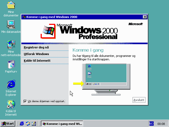 File:Windows 2000 Build 2195 Pro - Norwegian Parallels Picture 25.png