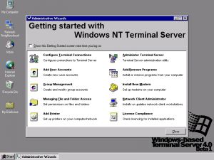 NT 4 Build 1381 Terminal Server Build 307 - Hydra - Beta 1 Setup 26.jpg