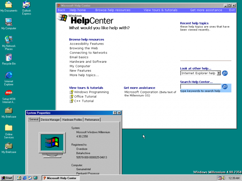 File:Windows ME build 2358 Help Center 1553083884.or.62629.png