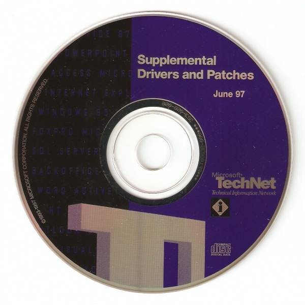 File:TechNet June 1997 Drivers and Patches.jpg