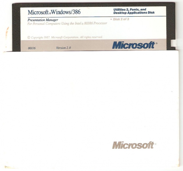 File:Windows 386 Disk 2.jpg