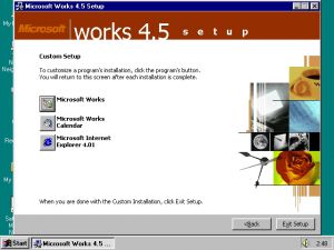 MS Works 4.5a Beta1 Build 1830.4 Setup 02.jpg