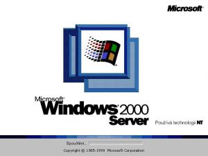 Windows 2000 - International Boot Screens Czech - Srv1.jpg