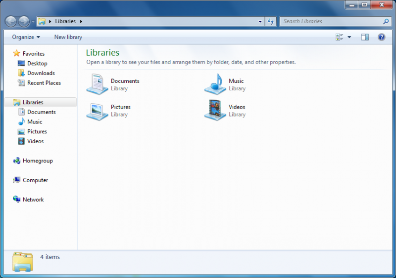 File:Windows 7 Libraries.png