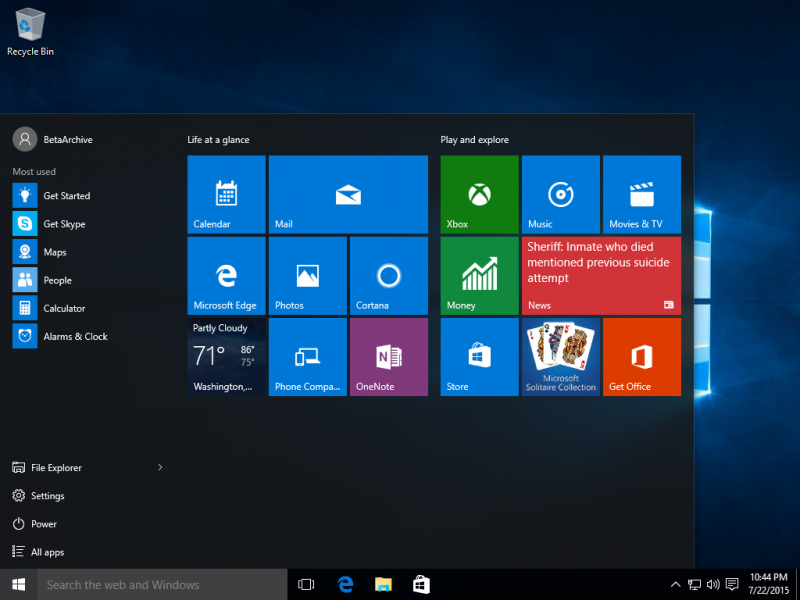 File:Windows 10 Build 10240.png