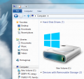 New Windows 8 drive icon