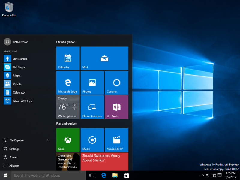 File:Windows 10 Build 10162.png