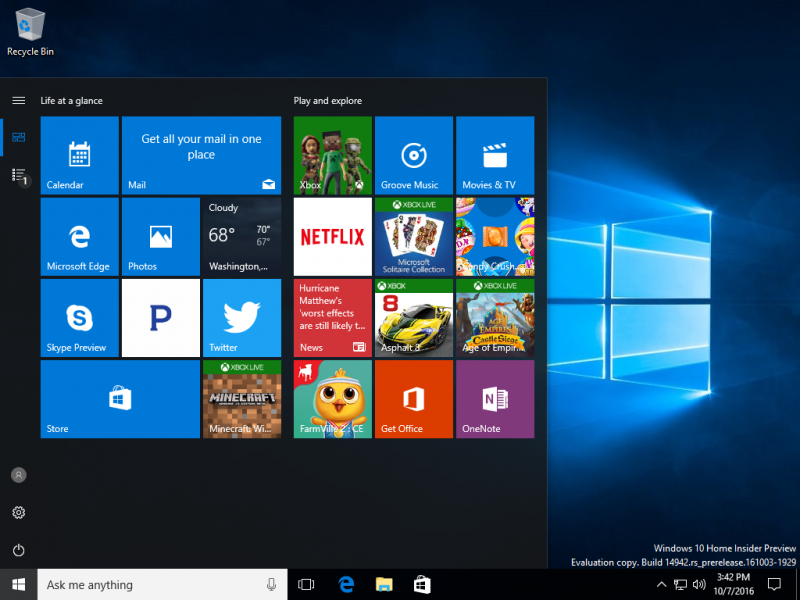 File:Windows 10 Build 14942.png