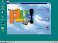 Beginning of Microsoft Plus! installation on Windows 95