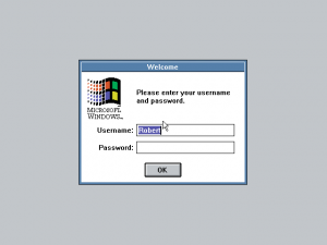 Windows NT 10-1991 - 17 - Logon screen.png
