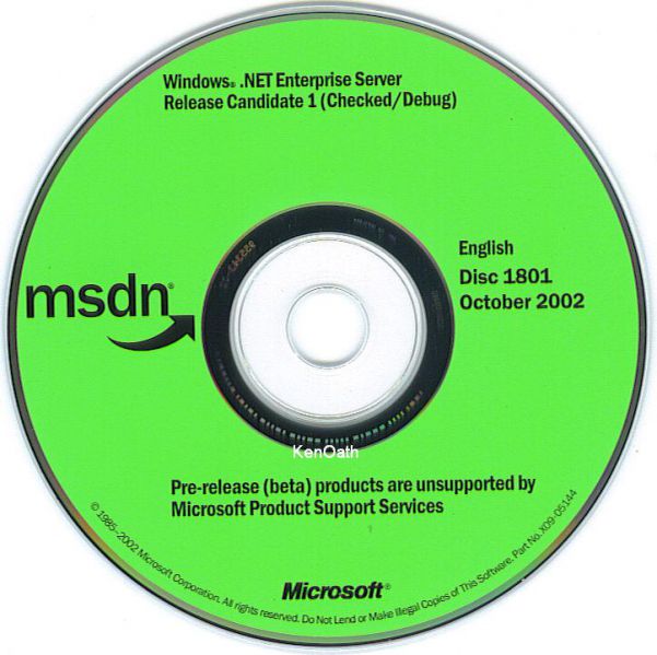 File:DotNET 3663 Enterprise Server Check-Debug Install CD.jpg