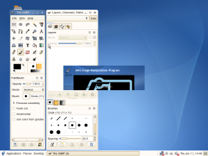 Suse Linux 10.1 Live DVD GNOME Setup24.png