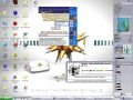 "Screenshot: Desktop with Microsoft Sideshow enabled" (Source: Steven Parker, Neowin)[10]
