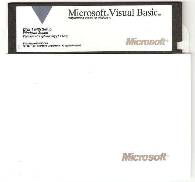 File:Visual Basic 1.0 Disk 1.jpg